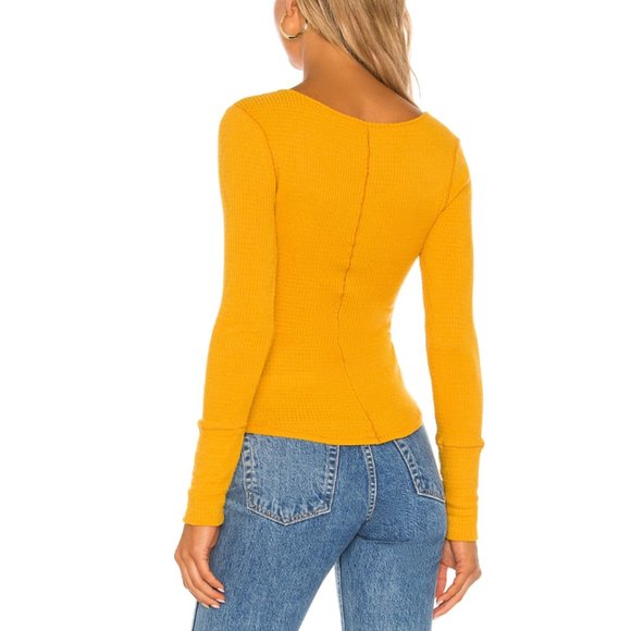 Free People Ciara Long Sleeve Layering Top - Picture 5 of 5